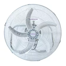 Ventilador De Mesa Y Pared Winco W19ia Turbo Plata Con 5 Palas De Aluminio, 18 De Diámetro 220 v