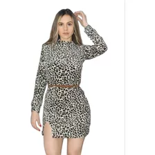 Vestido Animal Print ( Producto Peruano )