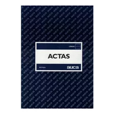 Libro De Actas Matemática Cuadriculado 200 Hojas Auca