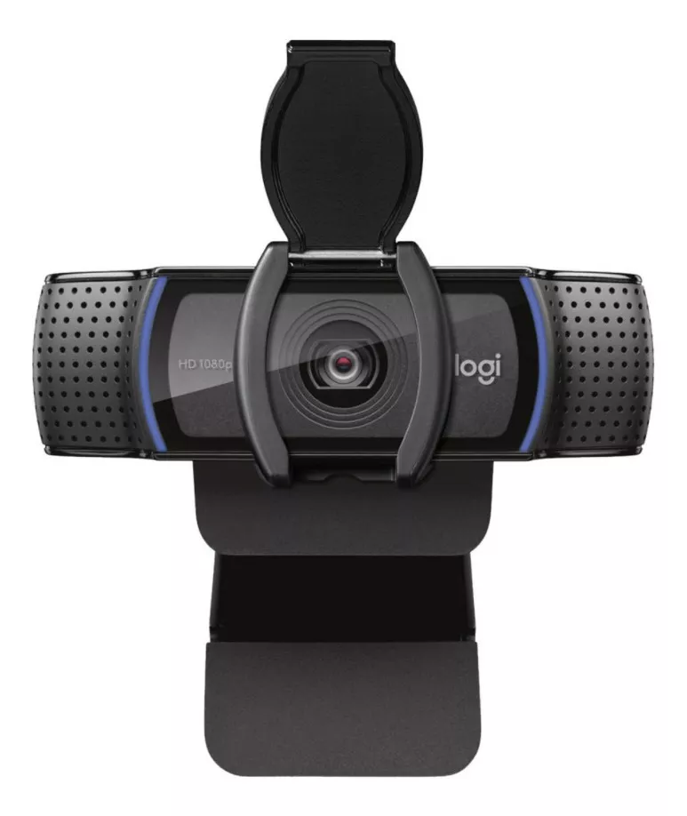 Câmera Web Logitech C920s Pro Full Hd 30fps Cor Preto