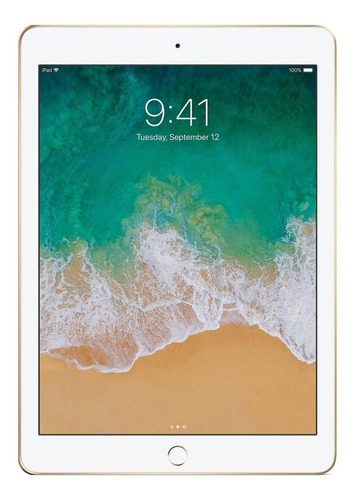 iPad  Apple   6th Generation 2018 A1893 9.7  32gb Dourado E 2gb De Memória Ram