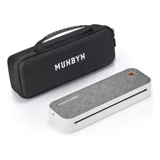 Munbyn Impresora Termica Bluetooth Portatil Con Funda De Tra