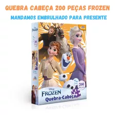Quebra Cabeça Frozen 200 Peças Infantil