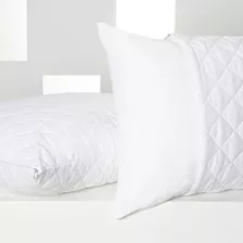  Protetor Impermeável Para Travesseiro 50x70 Cm -branco