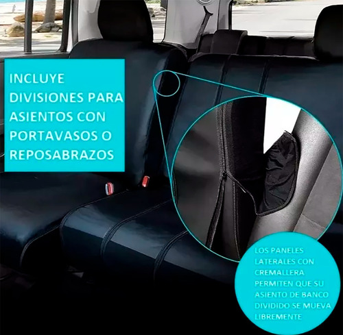 Fundas Cubreasientos Vinipiel 40/60 Acura Mdx 2005-2022 Foto 7