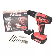 Taladro Rotomartillo Atornillador Inalámbrico 12v Wolfox 