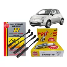 Jogo Cabo De Velas Fiat 500 Cult Dualogic 1.4 2015 Evo Flex