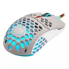 Mouse De Juego Cooler Master Mm711 Retro 16k Dpi 60grs Color Blanco