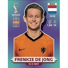 Lamina Album Mundial Qatar 2022 Frenkie De Jong