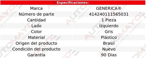 1-tapa Lateral Para Asiento Izq Generica Ford Ikon 01-07 Foto 2