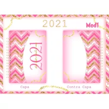 Agenda 2021 Personalizada Temas Diversos Capa Dura