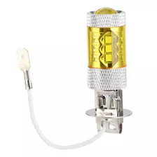 Luz Antiniebla 1 Par 12-24v 80w H3 16smd Led Amarillo Lámpar