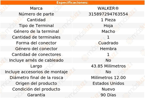 Sensor Detonacin Toyota Supra 3.0l 6 Cil 89/93 Walker Foto 6