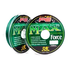 Linha Multifilamento Max Force 100m - 0,30mm -20kg 