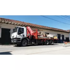 Camion Grua Doble Troque + Brazo Hml5200 (iveco)