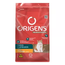 Ração Origens Premium Especial Gatos Castrados Frango 10,1kg