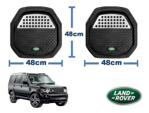 Tapetes 4pz Charola 3d Logo Land Rover Discovery 2014 A 2018 Foto 3