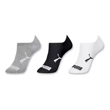 Kit Com 3 Pares De Meias Sapatilha Esportiva Masculina Puma