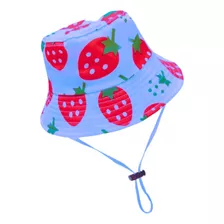 Chapéu Bucket Proteção Sol Verão Várias Cores Infantil Top