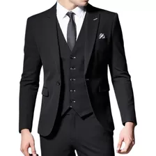 Terno Slim Kit Italiano De Luxo - Blazer + Calça + Colete 