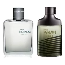 Natura Homem Madeiras + Kaiak Urbe Natura Masc - Kit C/2