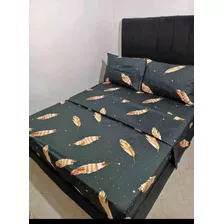 Juego De Sábanas Cama Sencilla 150 Hilos 100% Algodón