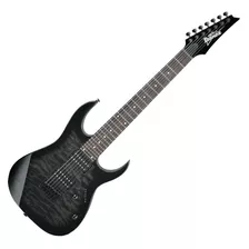 Guitarra Ibanez Grg 7221qa Tks 7 Cordas Transparent Black Sb