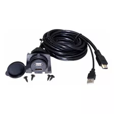 Extension Puerto Usb Y Hdmi Universal Auto Estereo 29ax26