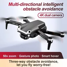 Drone Dobrável 4k Dron 2,4 Ghz Wifi Câmera Dupla + 2 Bateria