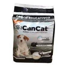 Paños Ultra Absorbentes Cancat X 10 U Con Carbon Activado