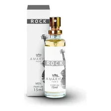 Perfume Rock Amakha Paris 15ml Excelente P/bolso Men