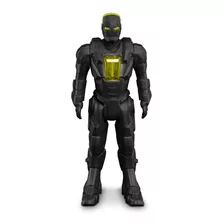 Robô Super Herói Carbon Man - Articulado - Tiger Squad- Roma