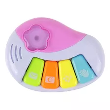 Piano Infantil Toca E Acende A Luz Colorido E Divertido