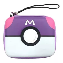 Estojo Pokémon Emborrachado Master Ball Para 400 Cartas Card