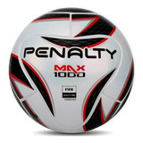 Bola De Futebol Penalty Max 1000 Xxii 1006344 Unidade X 1 Unidades  Cor Branco, Preto E Vermelho