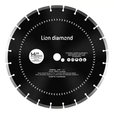 Disco Diamantado Lion Diamond Eco Asphalt 14 Pulgadas
