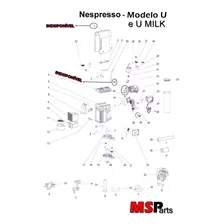 Peças - Nespresso U C50