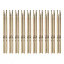 Kit Com 10 Pares De Baquetas Bateria Hickory 5a New York