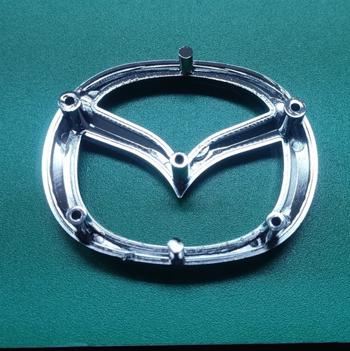 Logo Emblema Para Volante Mazda 5,7cm X 4,5cm (7 Pines) Foto 3
