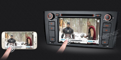 Bmw Serie 1 2007-2014 Radio Dvd Gps Touch Bluetooth Estereo Foto 7