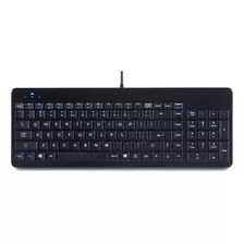 Teclado Perixx Periboard-220 Usb Compacto Con Cable/negro