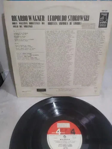 Stokowski - Wagner Walkiria Sigfredo - vinilo 1980