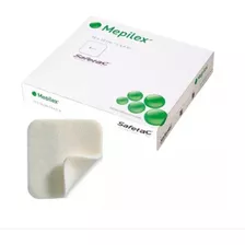 Mepilex 10x10 Molnlycke Curativo Absorvente Silicone 01 Un