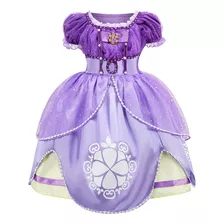 Vestido De Princesa Cosplay De Sofía For Niñas