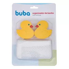 Organizador Banho C/ Ventosa Rede P/ Brinquedos Buba Patinho