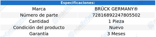 Inyector De Combustible Zafira L4 1.8l De 2000 A 2005 Bruck Foto 2