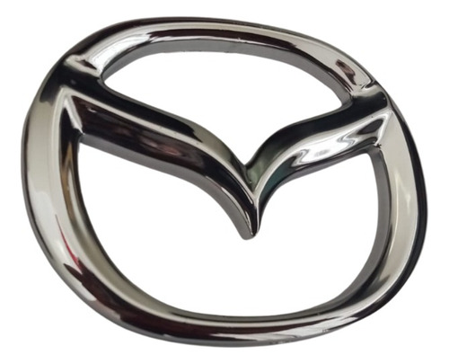 Emblema Logo Mazda Trasero Cromado  Autoadhesivo  Foto 2