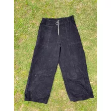 Pantalón Corderoy Negro Como Quieres Que Te Quiera Talle 36