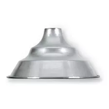 Lampara Pantalla Campana Galponera Aluminio 25cm Colgante