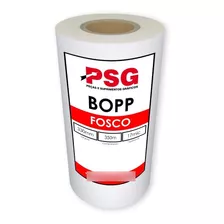 1 Bobina Bopp Fosco Para Laminação 33cm X 350 Metros 